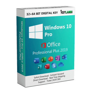 Windows 10 Pro + Office 2019 Pro Plus