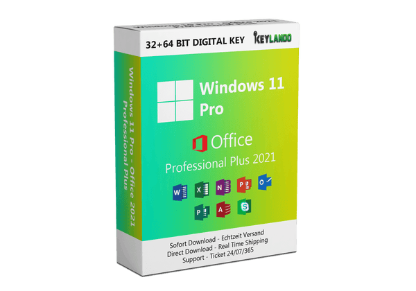 Windows 11 Pro + Office 2021 Pro Plus