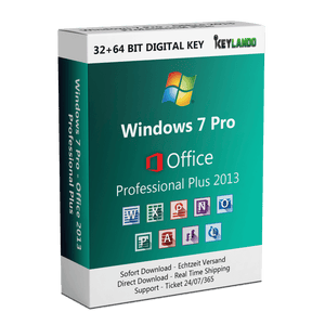 Windows 7 Pro + Office 2013 Pro Plus