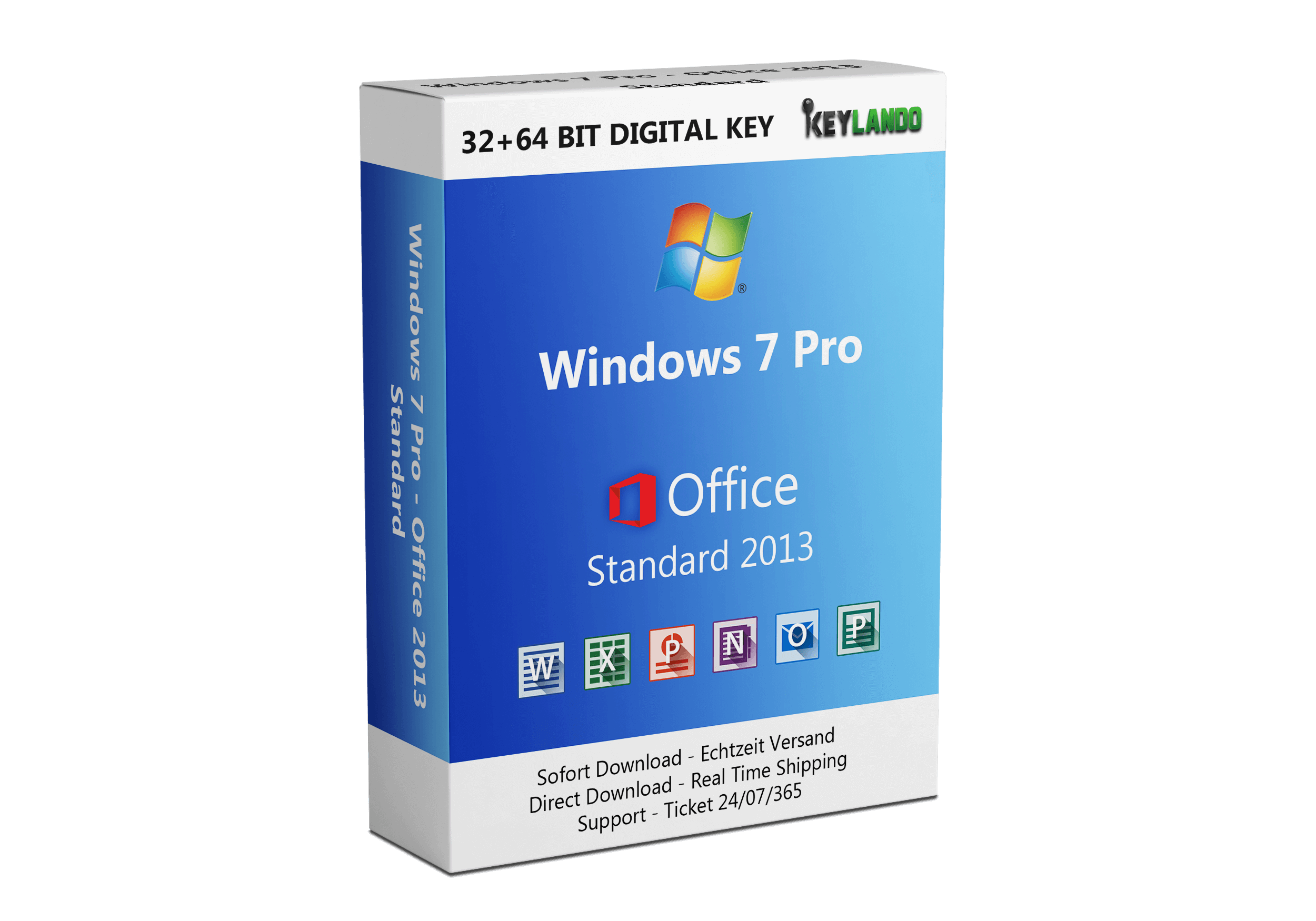 Windows 7 Pro + Office 2013 Standard