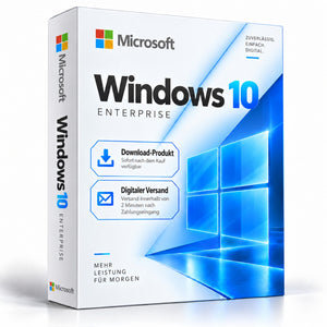 Microsoft Windows 10 Enterprise – digitaler Versand innerhalb von 2 Minuten nach Zahlungseingang