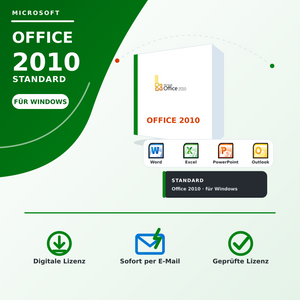 Microsoft Office 2010 Standard – digitale Lizenz | Keylando