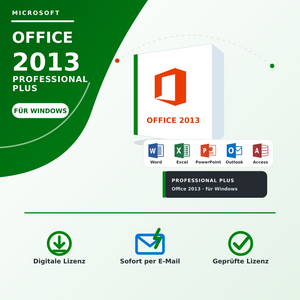 Microsoft Office 2013 Professional Plus – digitale Lizenz | Keylando