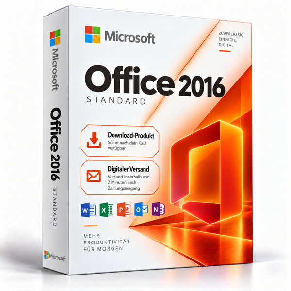 Microsoft Office 2016 Standard – Keylando Produktbild