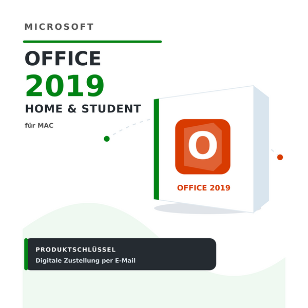 Microsoft Office 2019 Home & Student für Mac Produktschlüssel bei Keylando