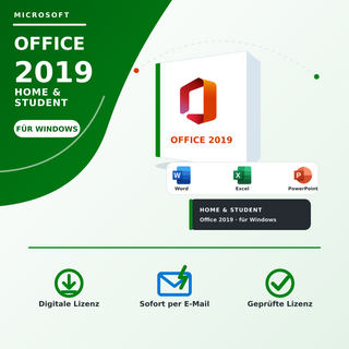 Microsoft Office 2019 Home & Student – digitale Lizenz | Keylando