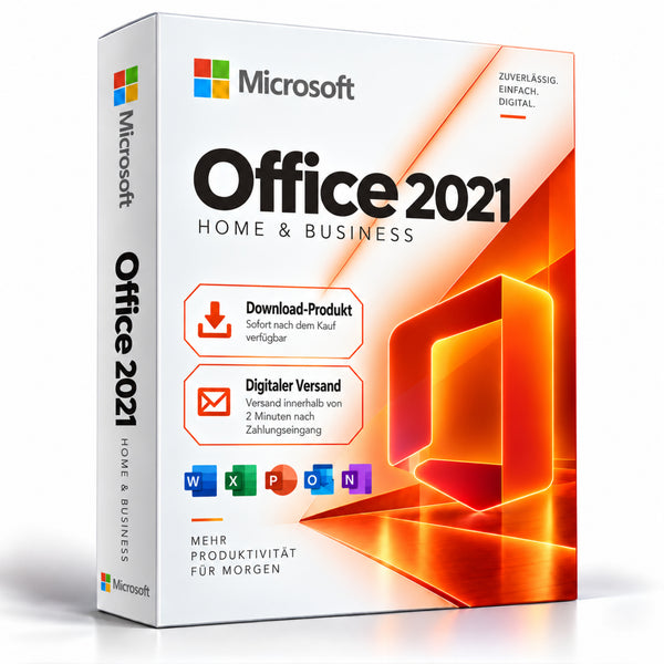 Microsoft Office 2021 Home & Business – Keylando Produktbild