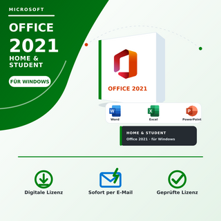Microsoft Office 2021 Home & Student – digitale Lizenz | Keylando