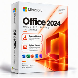 Microsoft Office Home & Business 2024 – 1 PC oder Mac – Keylando Produktbild