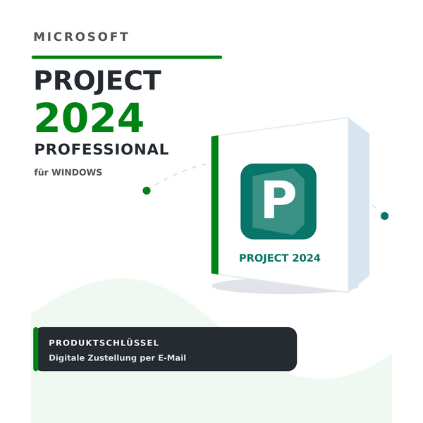 Microsoft Project Professional 2024 Produktschlüssel bei Keylando