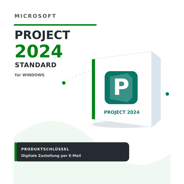 Microsoft Project Standard 2024 Produktschlüssel bei Keylando
