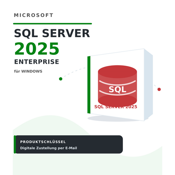 Microsoft SQL Server 2025 Enterprise Produktschlüssel bei Keylando