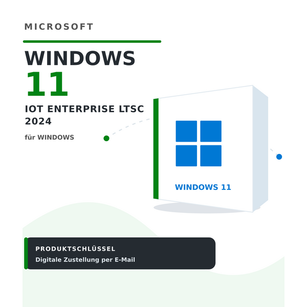 Microsoft Windows 11 IoT Enterprise LTSC 2024 Produktschlüssel bei Keylando
