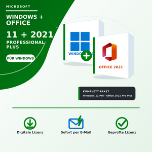 Microsoft Windows 11 Pro + Office 2021 Pro Plus